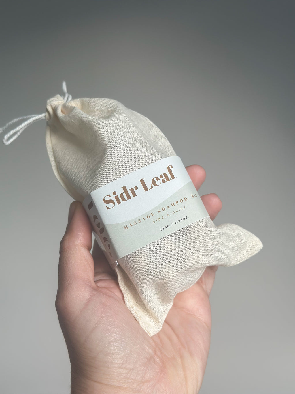 Original Sidr Leaf Shampoo Bar with Olive ~ Tackles Dandruff (Previous Tin)