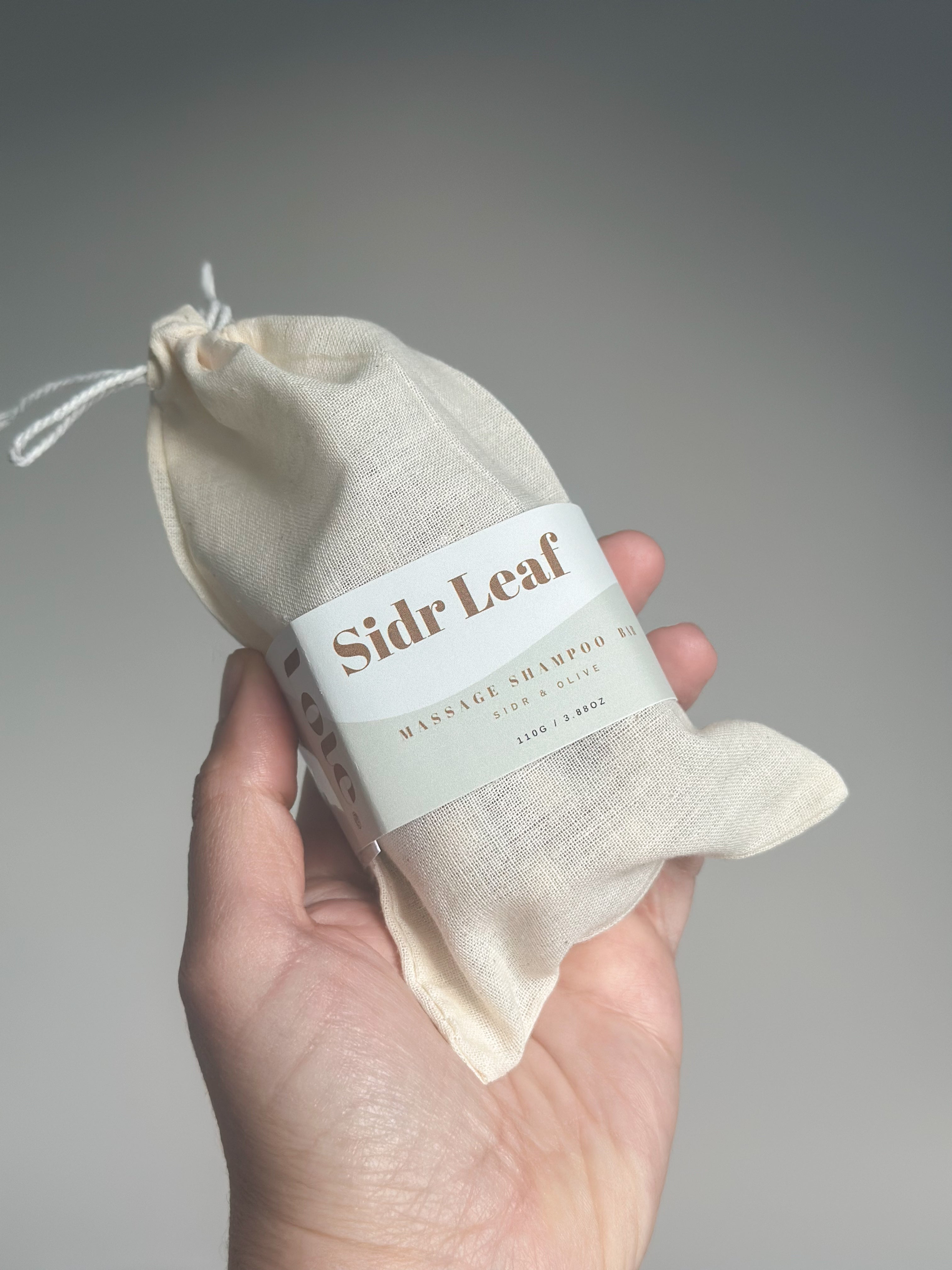 Original Sidr Leaf Shampoo Bar with Olive ~ Tackles Dandruff