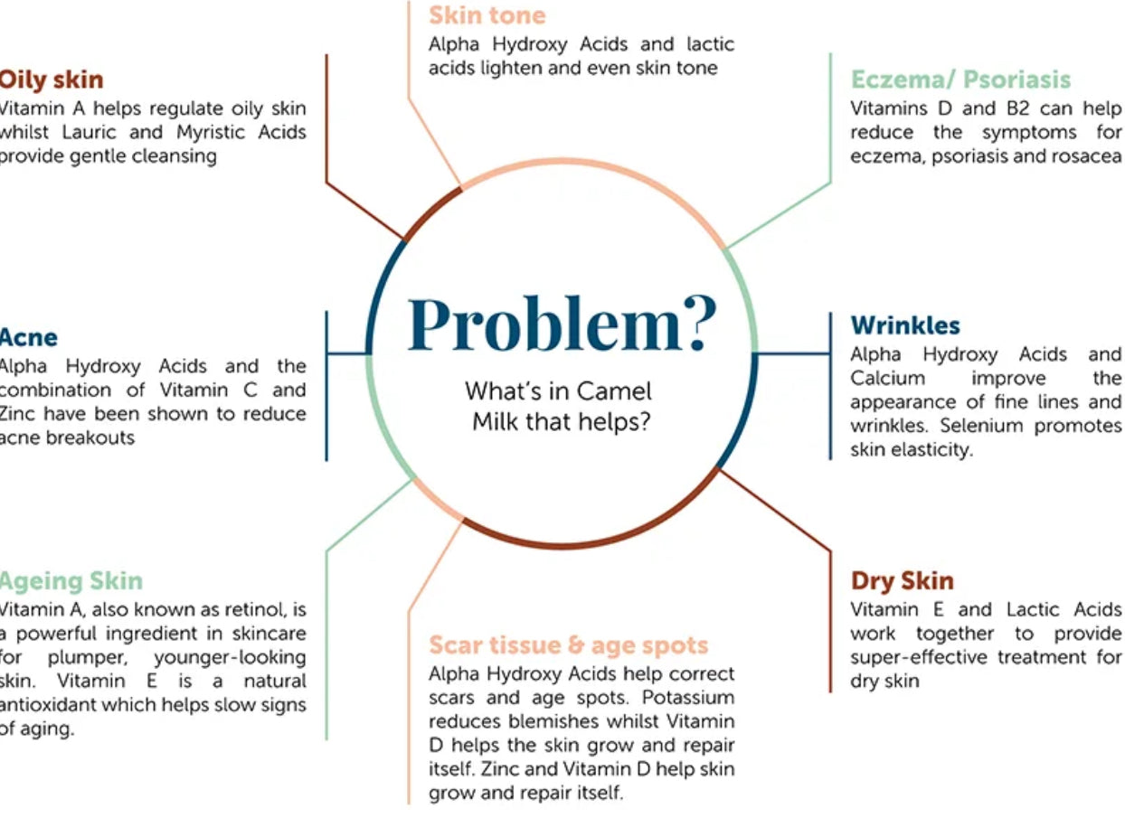 Camel Milk Face & Body Soap with Sidr Honey & Oatmeal