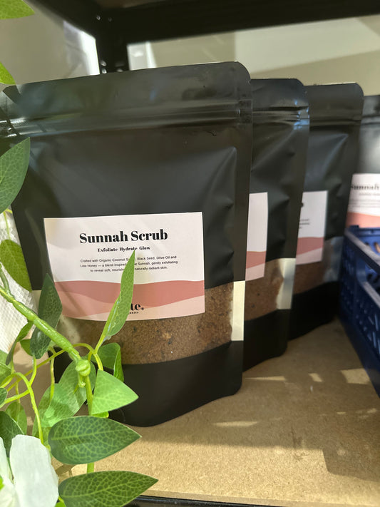 Sunnah Sugar Scrub with Olive & Blackseed