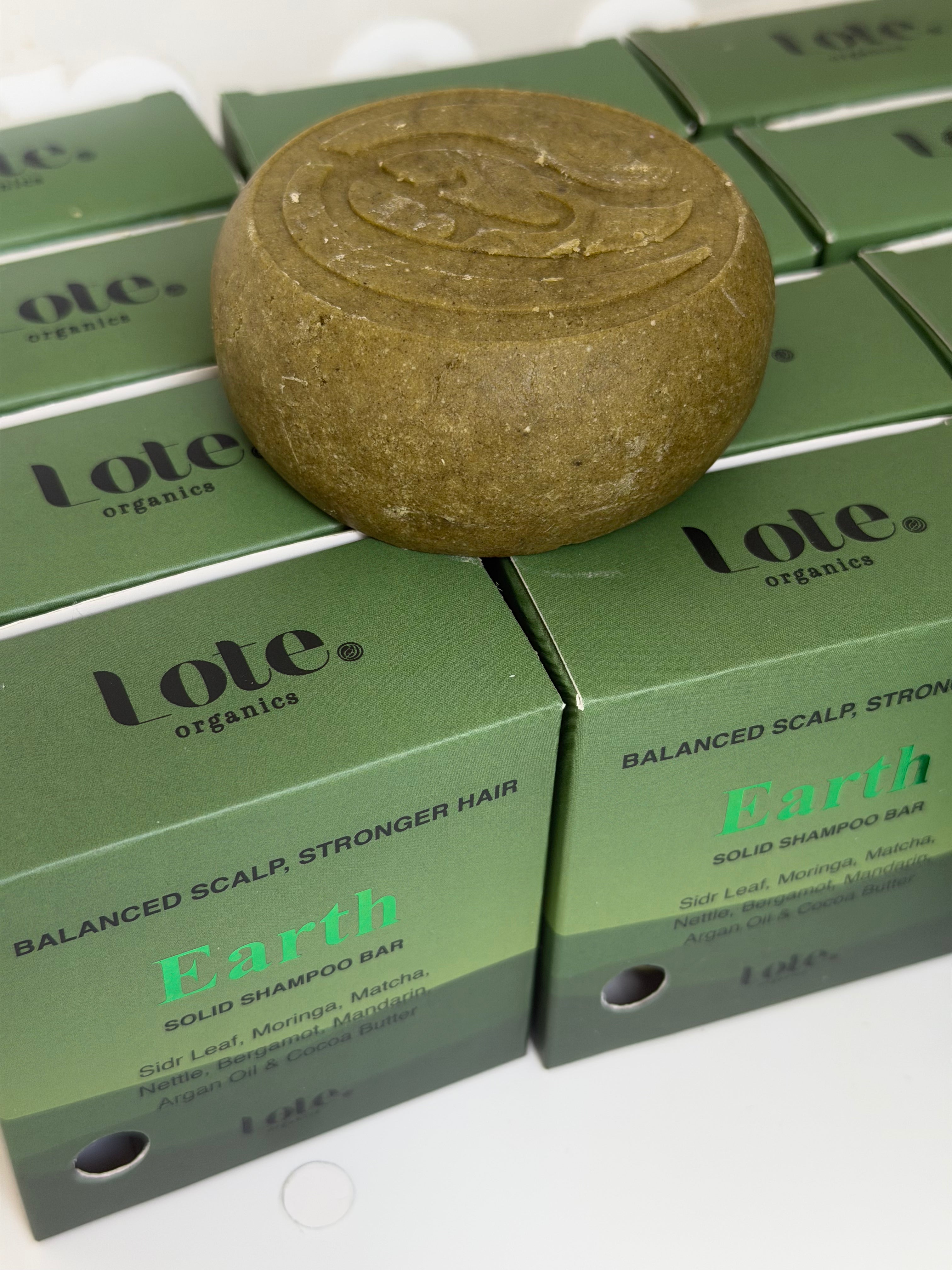 (Launching 11th September) Earth Shampoo Bar – Natural Shampoo for Hair Growth, Dry & Flaky Scalps