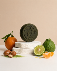 Earth Shampoo Bar – Natural Shampoo for Hair Growth, Dry & Flaky Scalps