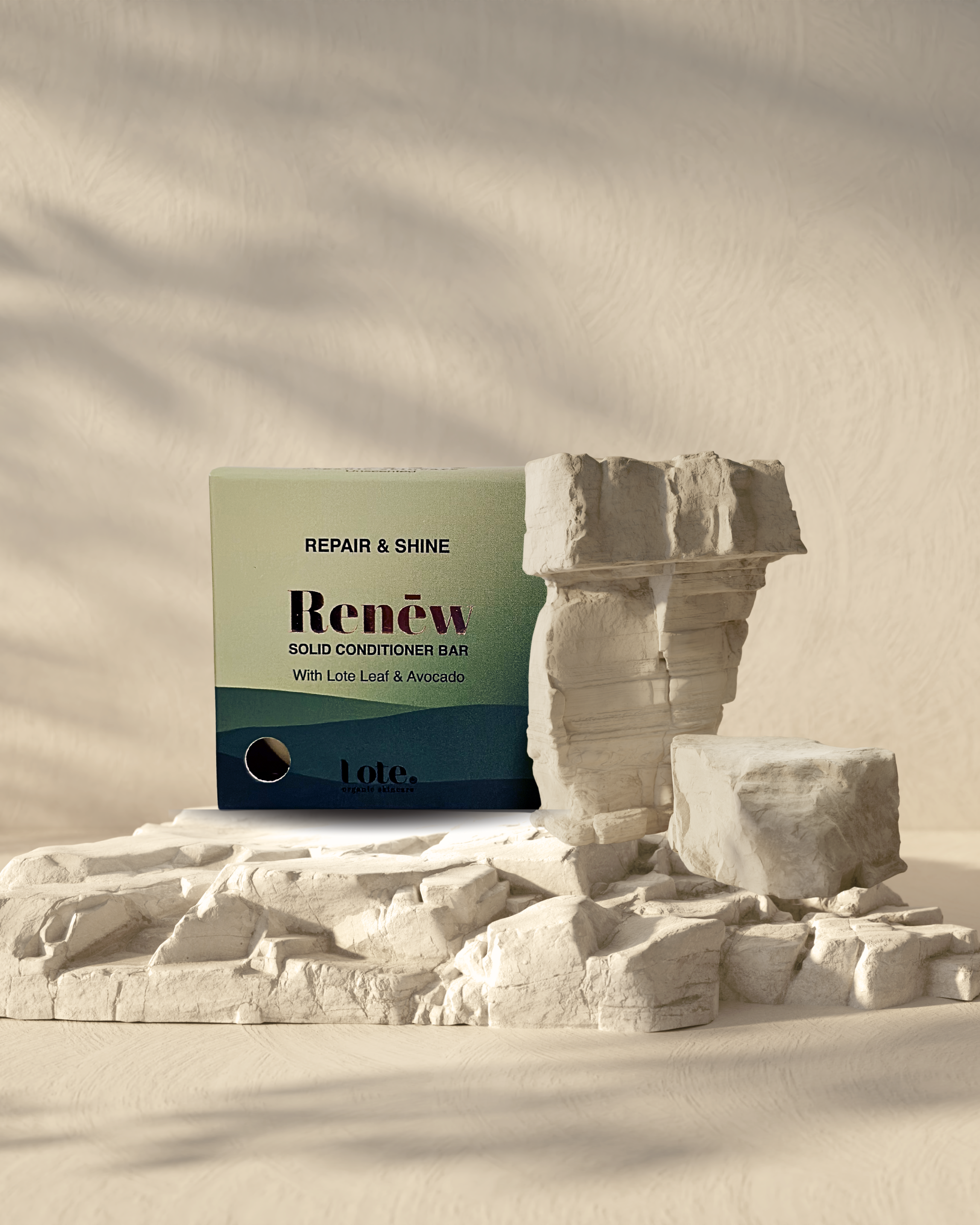 Renew Conditioner Bar- With Lote leaf & Avocado ~ Repair & Shine