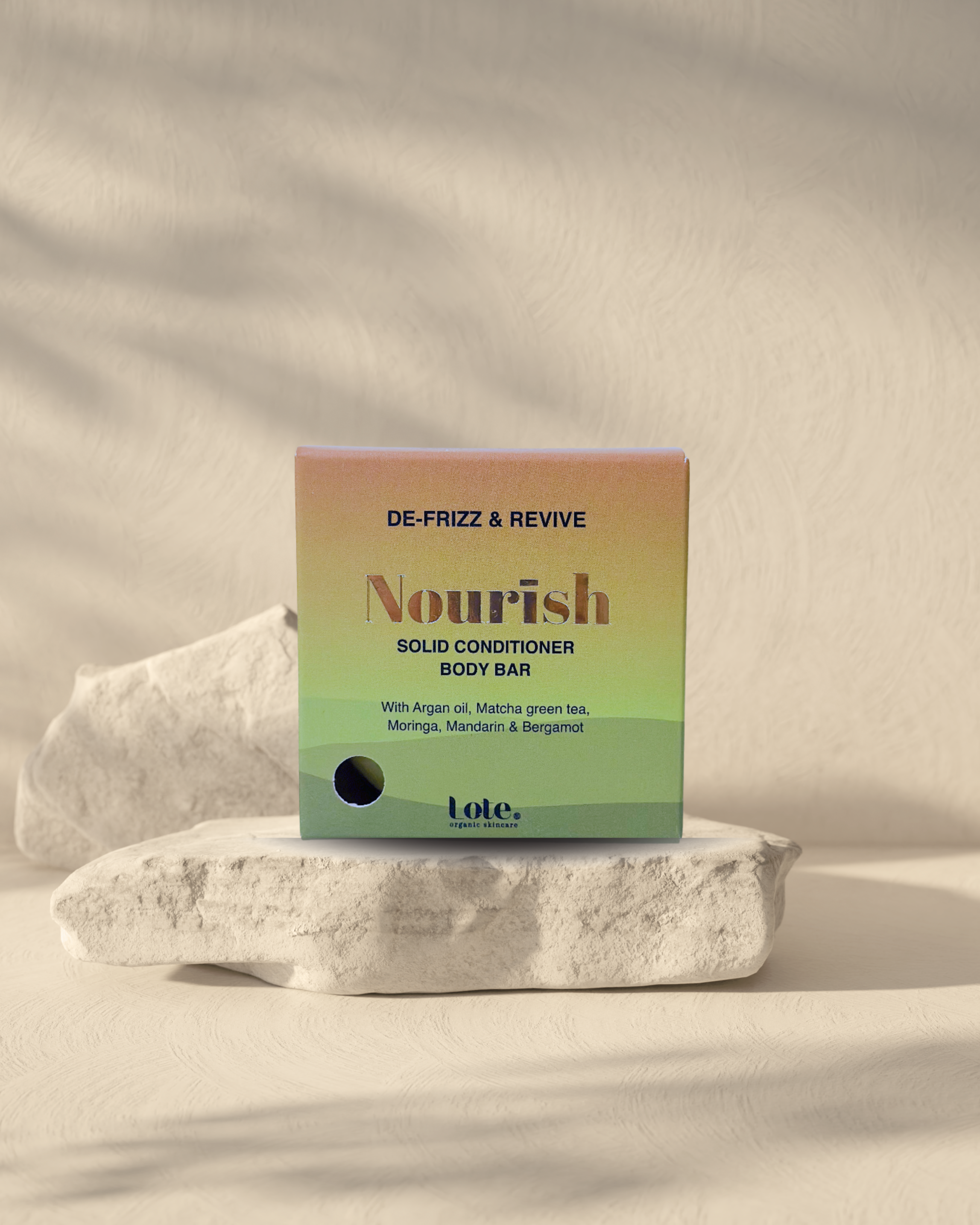 Nourish Conditioner Bar with Bergamot ~ Soothe & Shine