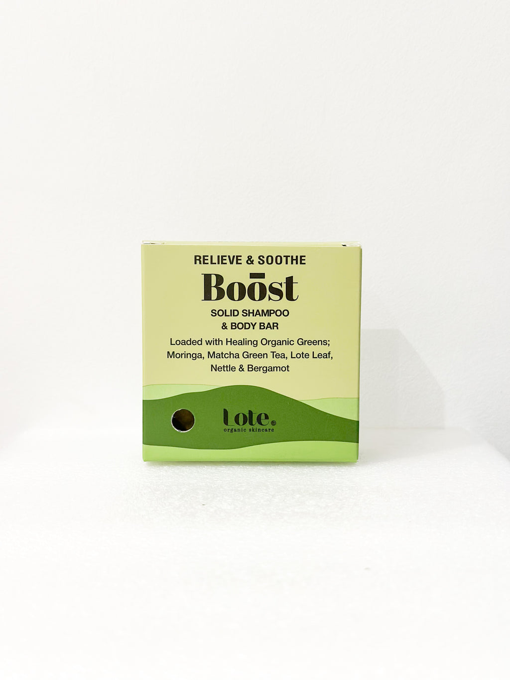 Boost Shampoo & Body Bar with Bergamot & Matcha ~ Refresh & Calm your Scalp
