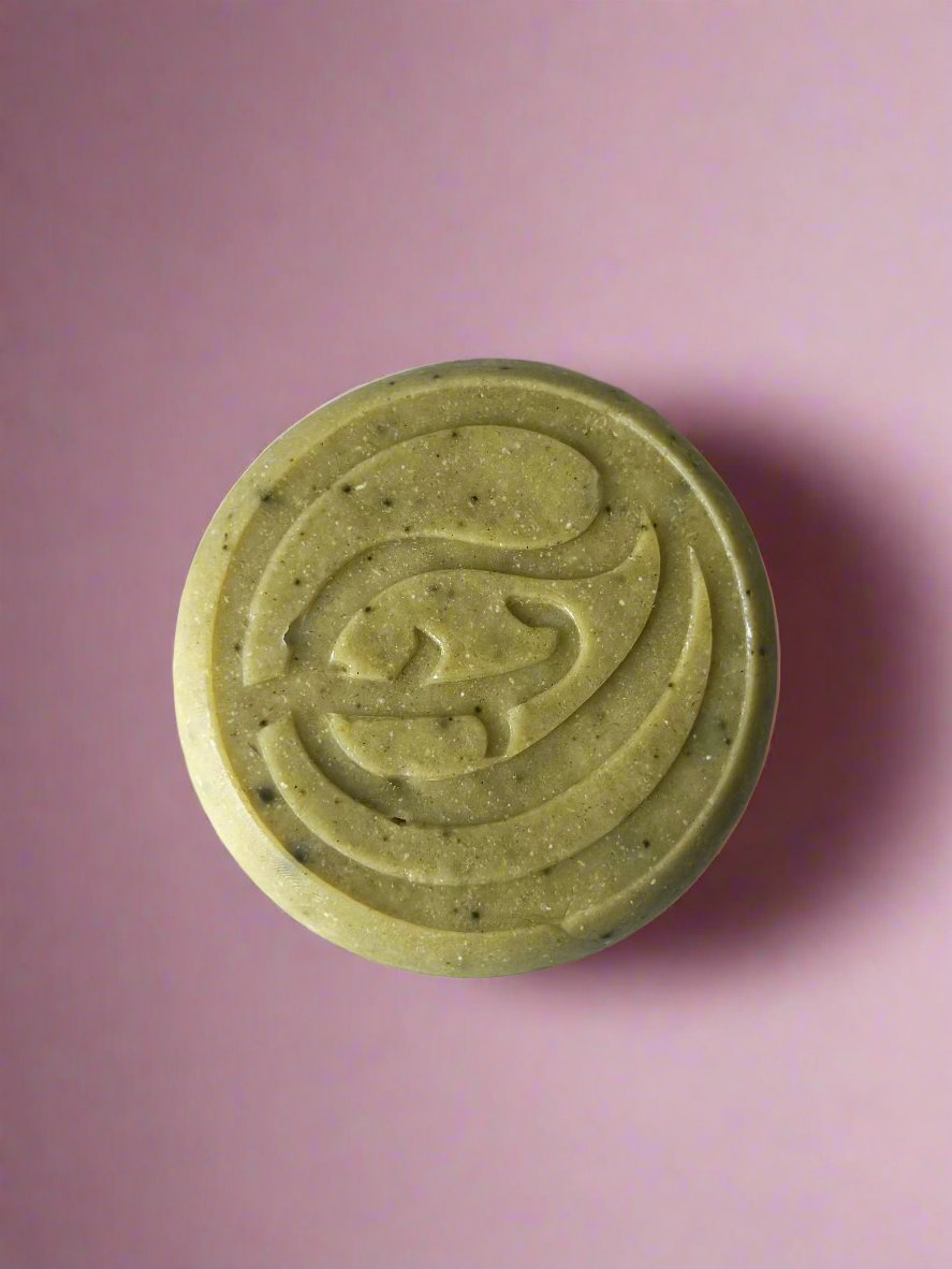 Boost Shampoo & Body Bar with Bergamot & Matcha ~ Refresh & Calm your Scalp